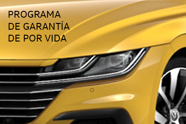 Programa Garantía de por Vida Volkswagen